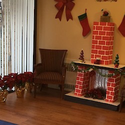 Trinity Hill Care Center, Hartford, Christmas