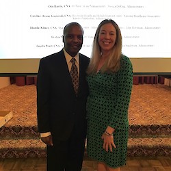 iCare Health Network, Jessica DeRing, Otis Harris, 60 West, CNA Hall of Fame, American College of Health Care Administrators