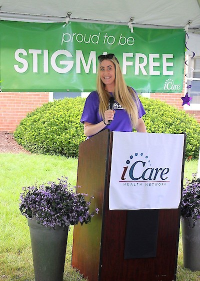 iCare Health Network, Sarah Howroyd, Stigma-Free, NAMI, Touchpoints Rehab