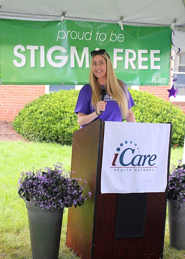 iCare Health Network, Sarah Howroyd, Stigma-Free, NAMI, Touchpoints Rehab