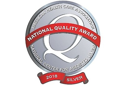 iCare Health Network, Silver Springs Care Center, AHCA/NCAL Silver Quality Award, 2018