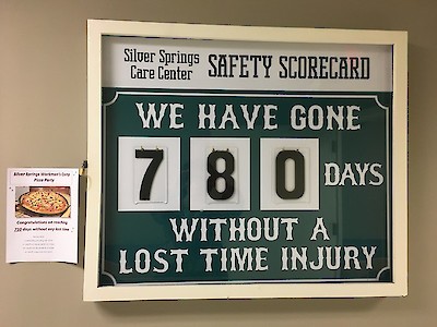 Silver Springs Care Center, Employee Safety, iCare Health Network