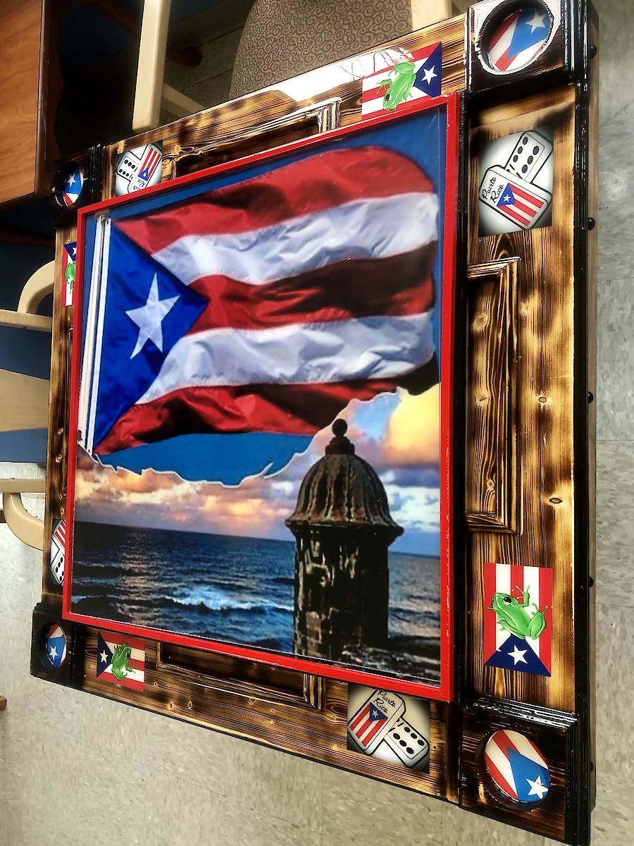 Domino Table Of Puerto Rico 